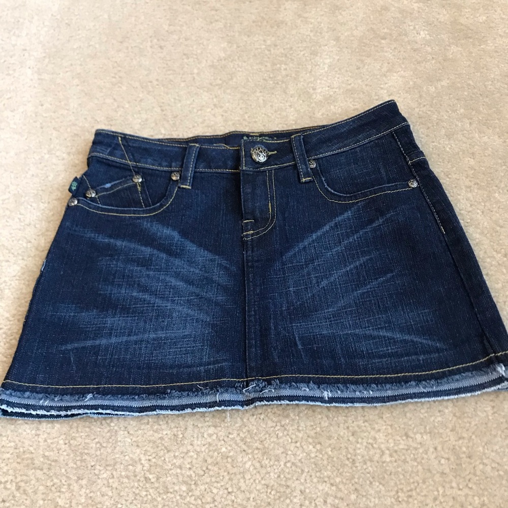 NEW Rock & republic denim skirt